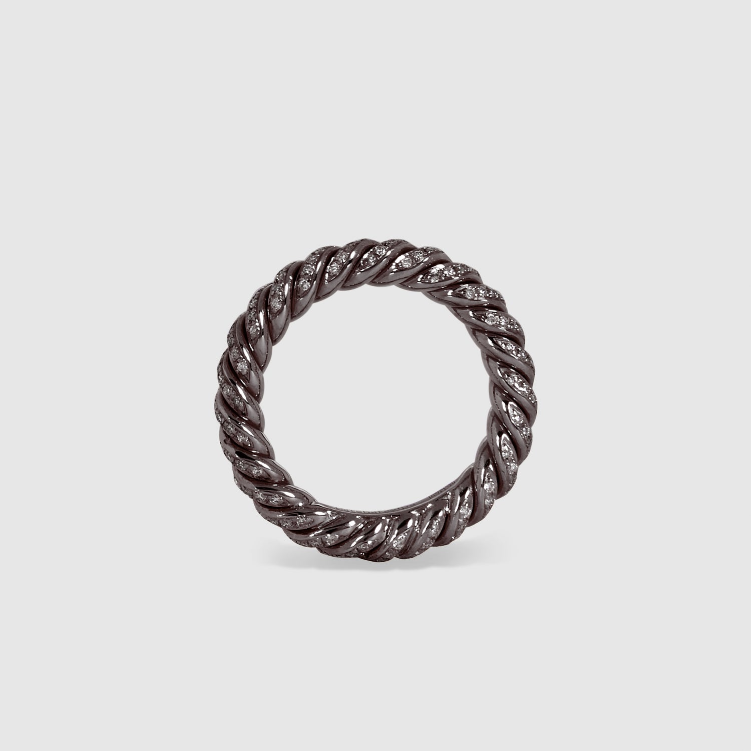 Diamond Rope Ring