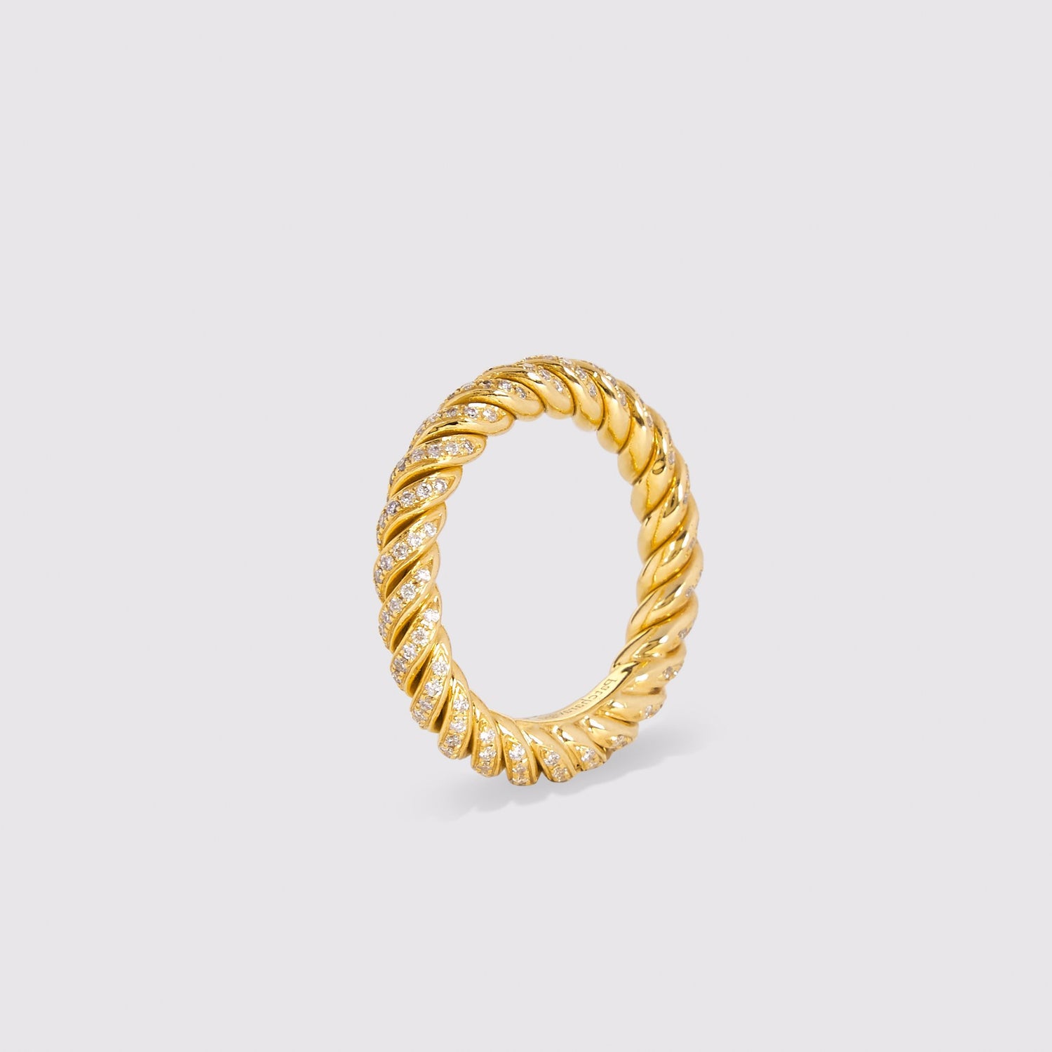 Diamond Rope Ring